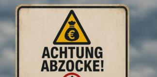 achtung abzocke