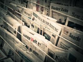 Zeitung, Nachrichten, Medien