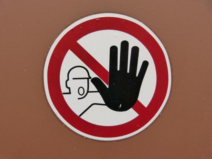 Warnschild, Achtung