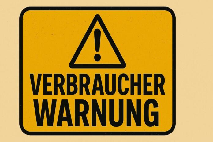 verbraucherwarnung