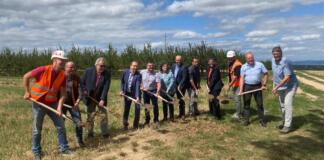 Spatenstich Rad- und Wirtschaftsweg Vendersheim – Partenheim – Saulheim – Wörrstadt