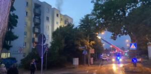 Mehrere menschen bei wohnungsbrand in wiesbaden-biebrich gerettet