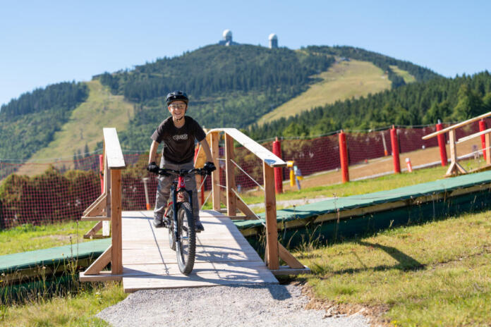 Bikepark Arber. Foto: Bodenmais Tourismus