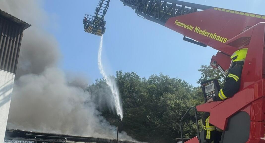 Großbrand Niedernhausen