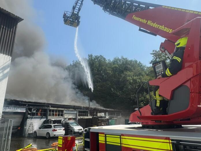Großbrand Niedernhausen