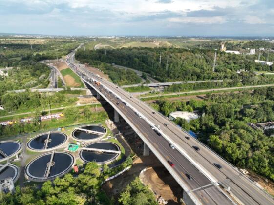 Salzbachtalbrücke neu
