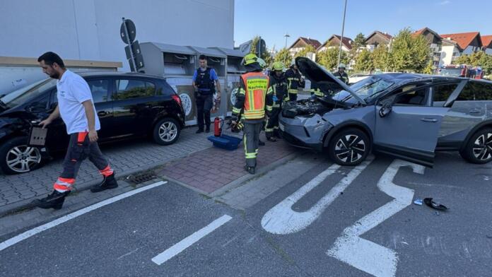 Unfall in Nauheim