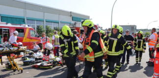 Katastrophenschutzübung Kreis Groß-Gerau