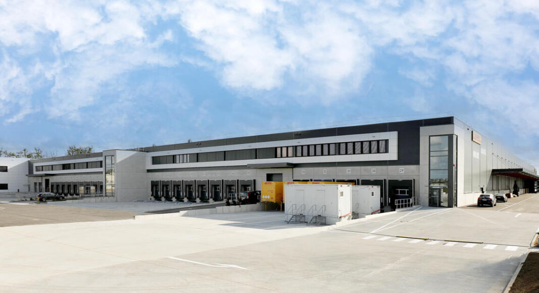 DHL Logistikzentrum Cargo City Süd am Flughafen Frankfurt