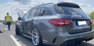 Tuning-Kontrolle | Foto: Polizei Mainz