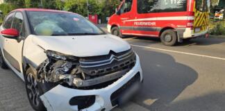 Unfall in Zornheim | Foto: BYC-News | Thorsten Lüttringhaus