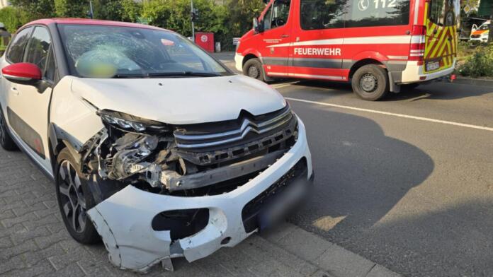 Unfall in Zornheim | Foto: BYC-News | Thorsten Lüttringhaus