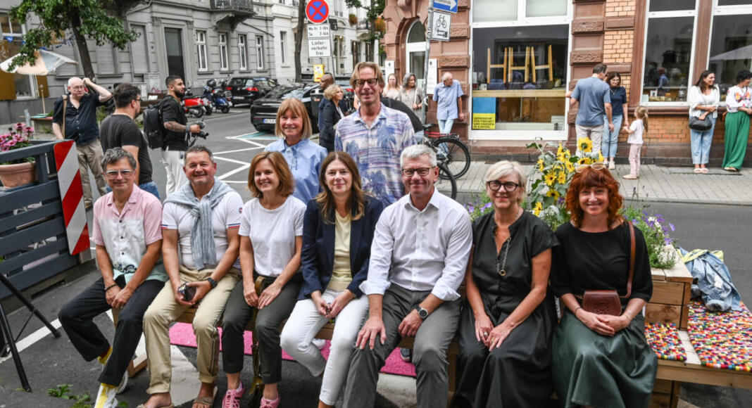 Einweihung der Nerostraße in Wiesbaden