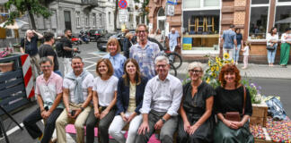 Einweihung der Nerostraße in Wiesbaden