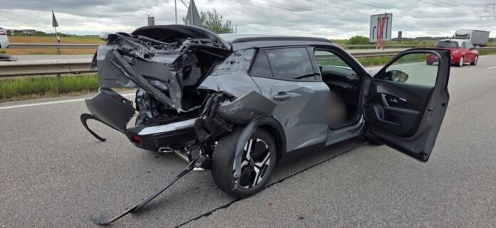 Unfall auf der A60 - Foto: BYC-News