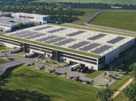 Neue Logistikimmobilie im Gewerbegebiet Taubengrund am Frankfurt