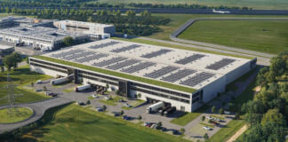 Neue Logistikimmobilie im Gewerbegebiet Taubengrund am Frankfurt