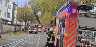 Brand in Wiesbaden-Biebrich | Foto: BYC-News | Thorsten Lüttringhaus