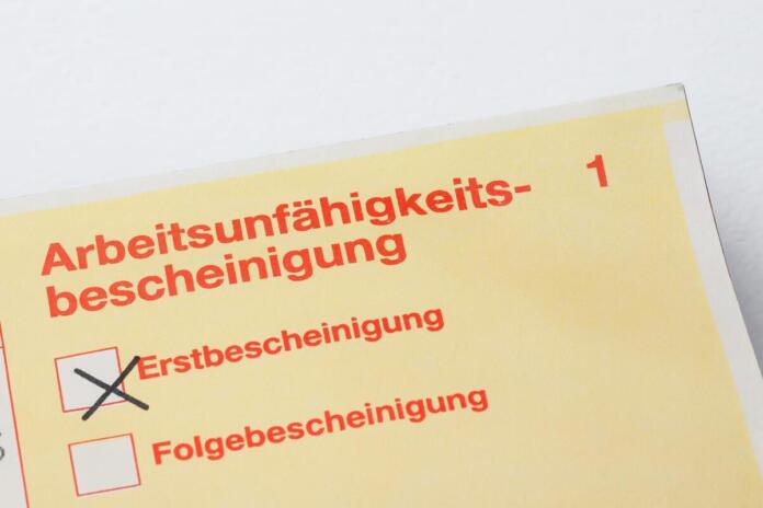 Krankmeldung