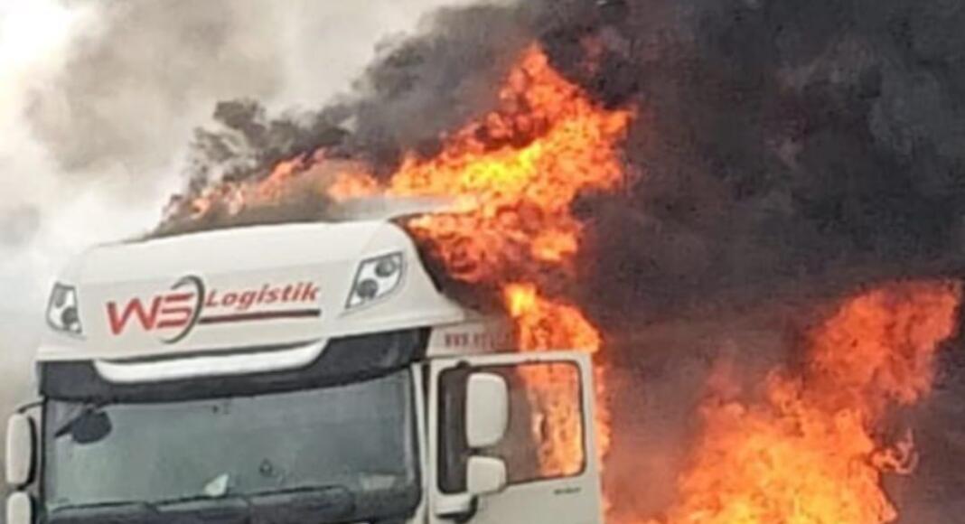 Fahrzeugbrand auf der A3