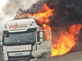 Fahrzeugbrand auf der A3
