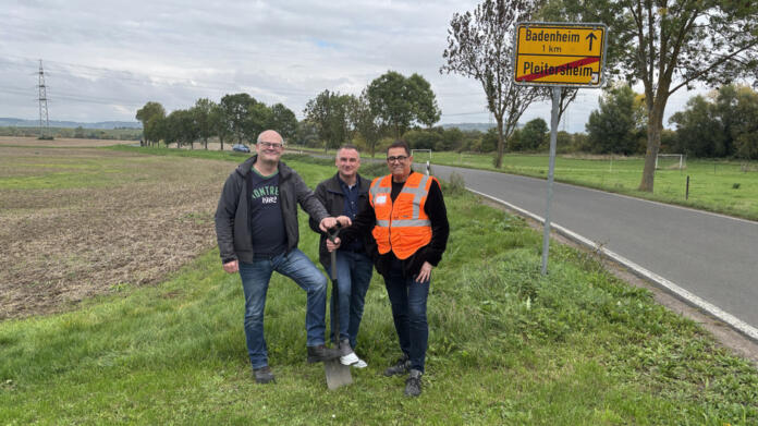 Jan Ott, Ortsbürgermeister Badenheim und Bodo Ehrhardt, Ortsbürgermeister Pleitersheim | Quelle: Gemeinde Badenheim