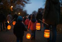 St. Martinsumzug 2025 in Gau-Algesheim St. Martinsumzug