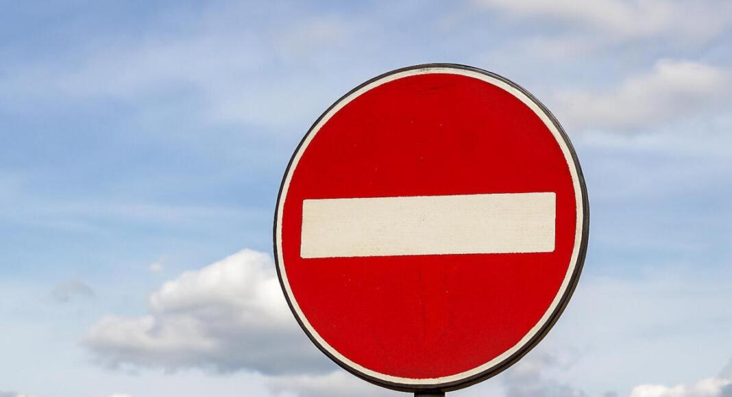 Vollsperrung in Gau-Odernheim