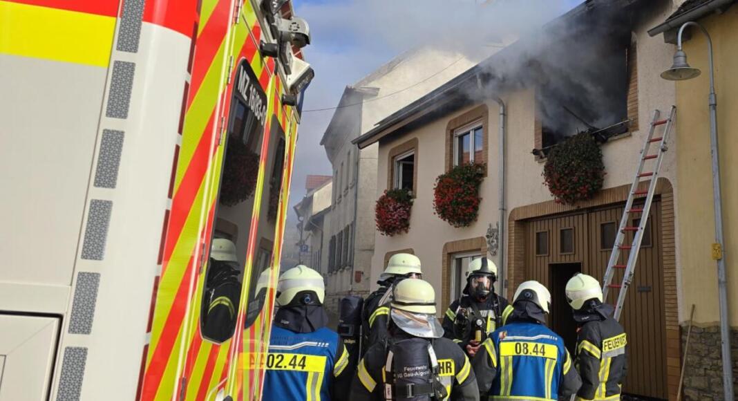 Einsatz in Schwabenheim