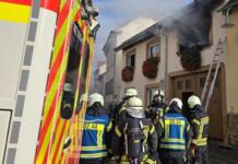Zwei Tote bei Wohnungsbrand in Schwabenheim Einsatz in Schwabenheim