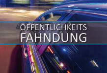 Fahndung der Polizei: Mann am Boden liegend beschossen