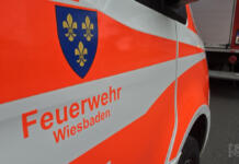 Gasaustritt in Wiesbaden-Dotzheim