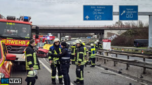 Spektakuläre verfolgungsfahrt durch die mainzer altstadt
