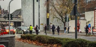 Protest auf der Rheinstraße Mainz | Foto: BYC-News