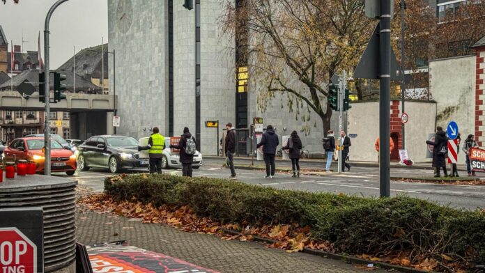 Protest auf der Rheinstraße Mainz | Foto: BYC-News