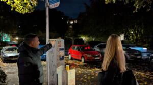 Knapp einem frontalcrash bei sprendlingen entgangen