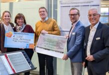 Heinz AutoCenter spendet an Krebskranke Kinder und Kinderhospizdienst Spendenübergabe im Heinz AutoCenter in Mainz | Foto: BYC-News