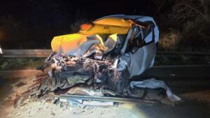 Schwerer unfall zwischen dintesheim und flomborn im kreis alzey-worms | foto: byc-news | thorsten lüttringhaus