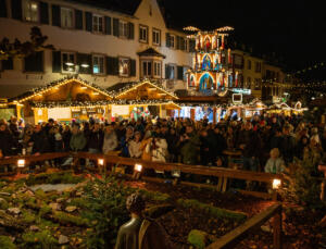 Eröffnung des rüdesheimer weihnachtsmarkts der nationen