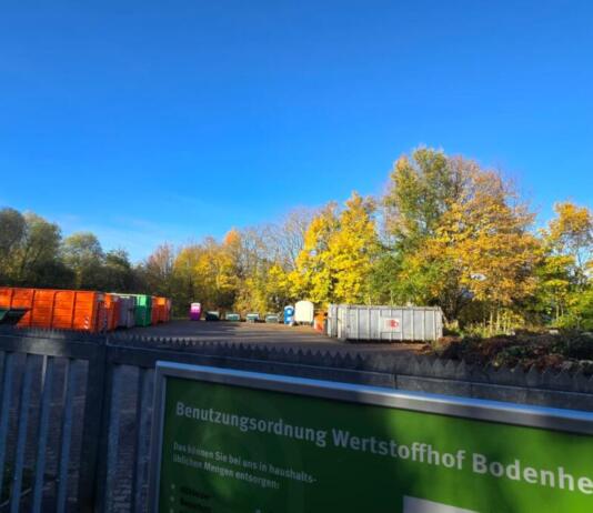 Wertstoffhof Bodenheim | Foto: BYC-News | Thorsten Lüttringhaus