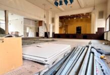 Aktueller Stand: Stadthalle Alzey kurz vor Fertigstellung