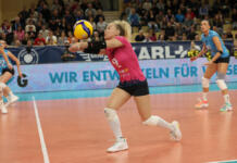 Pokal-Achtelfinale: VC Wiesbaden empfängt Ladies in Black Aachen