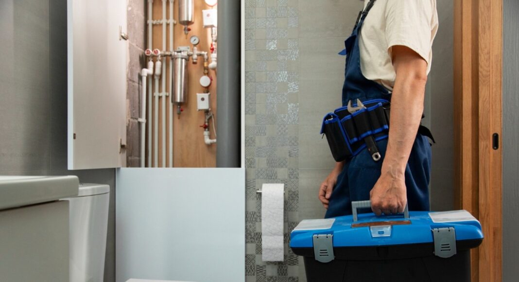 Badsanierung, Handwerker