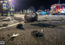 Schwerer Unfall bei Gau-Bischofsheim – Zwei Verletzte und stundenlange Vollsperrung