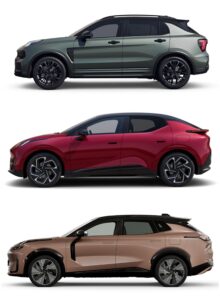 Lynk & Co 01, 02 und 08