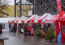 Mainz 05 Q-Block Weihnachtsmarkt für gute Zwecke