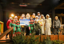 Spende an den Förderverein der Julius-Alberti-Schule in Rüdesheim Spendenübergabe in Rüdesheim | Foto: Weihnachtsmarkt der Nationen