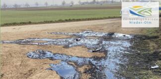 Altölentsorgung in Ober-Olm | Foto: Feuerwehr VG Nieder-Olm