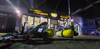 Einsatz der Feuerwehr Mainz im Ayam Saman Restaurant | Foto: BYC-News | Thorsten Lüttringhaus