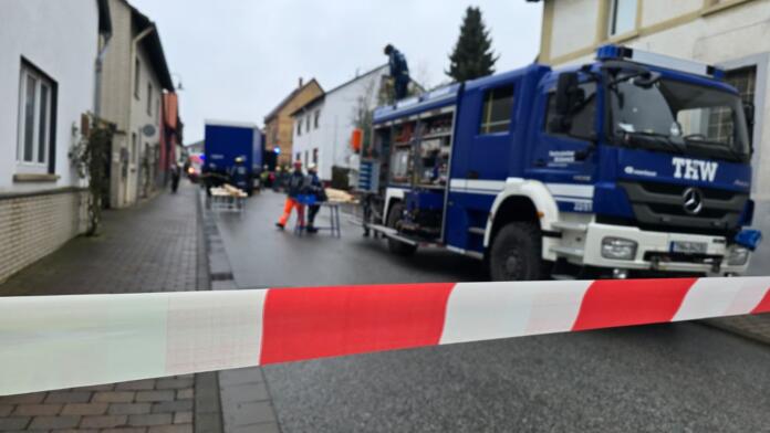 Einsatz in der Gaustraße in Mommenheim